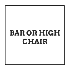 Bar or High Chair